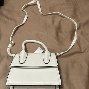 White mini bag